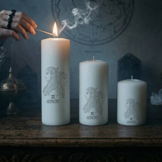 Świeca zodiakalna - Bliźnięta