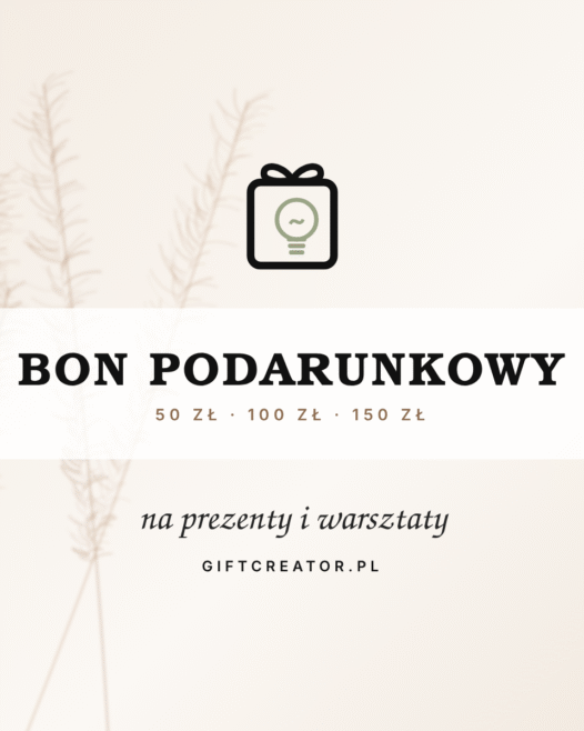 Bon podarunkowy GiftCreator